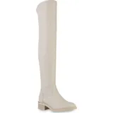 VAN HILL Damen Leicht Gefütterte Overknees Stiefel Schuhe 840778, Farbe: Beige, Größe: 36 - Beige - 36