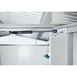 Biohort Panorama P2 2,57 x 1,77 m quarzgrau-metallic Doppeltür