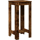 vidaXL Bartisch Räuchereiche 51x50x103,5 cm Holzwerkstoff