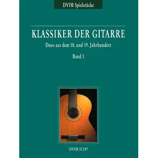 Breitkopf & Härtel Klassiker der Gitarre. Duos Band 1 (DV 32087)
