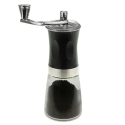 Krüger Handkaffeemühle Kaffeemühle Handmühle Espressomühle mit Keramikmahlwerk manuell