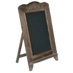 Casa Padrino Barock Schultafel mit Ständer, Schreibtafel aus Holz, Antik-Look, braun