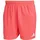 adidas Badeshorts 3 Bar Logo Lucid Red/White S