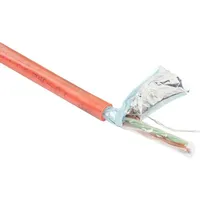 Act CAT5E F/UTP LSZH stranded patch red 100 m.