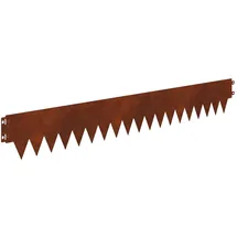 vidaXL Raseneinfassung 103 x 15 cm 30 Stück Braun