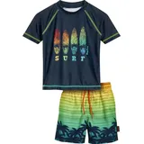 Playshoes Jungen Zweiteiler Rash-Guard-Set, Surf, 86/92 - 86-92