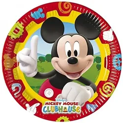 Procos - Micky Maus Clubhouse  - Pappteller (Ø23cm, 8 Stück)