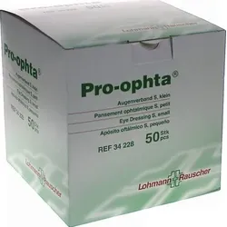 PRO-OPHTA Augenverband S klein 50 St Verband
