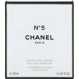 Chanel No. 5 Eau de Parfum refillable 20 ml + Eau de Parfum Nachfüllung 2 x 20 ml