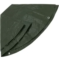 PolyTarp PE-Abdeckplane rund Ø 4 m Polyethylen Grün