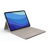 Logitech Combo Touch Tastatur Case für iPad Pro 11" 1-3 Gen Deutsch sand