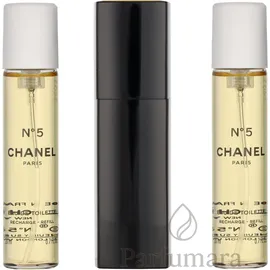 Chanel No. 5 Eau de Toilette refillable 20 ml + Nachfüllung 2 x 20 ml