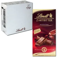 (27,70€/1kg) Lindt Zartbitter Schokolade 100g, 10 Tafeln