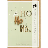 Perleberg Weihnachtskarte Moments Collection Kork 7228406-2 HoHoHo