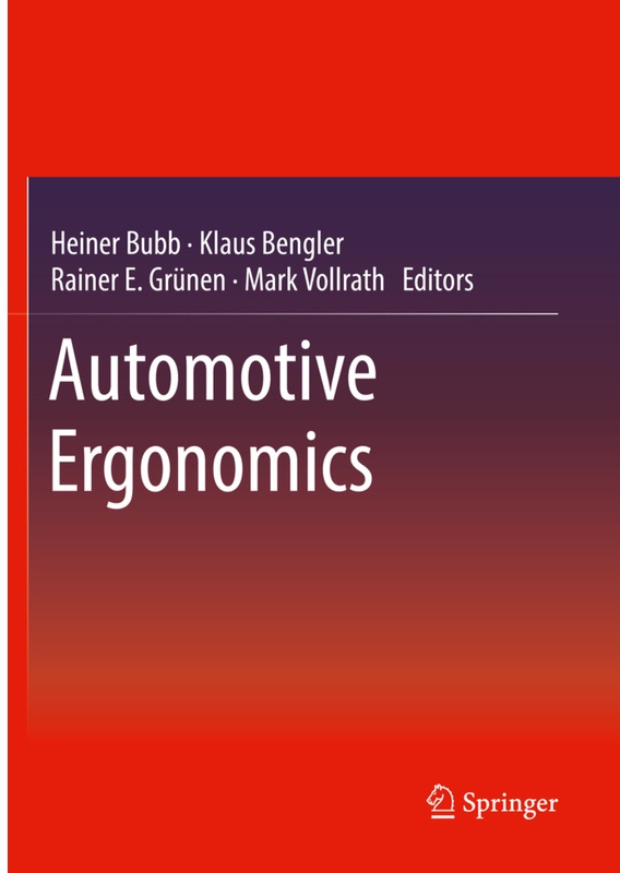 Automotive Ergonomics, Kartoniert (TB)
