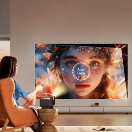 YABER U12 LED Projektor - Schwarz