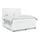 vidaXL Boxspringbett 180 x 200 cm Weiß