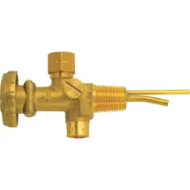 Gce Kleinstflaschenventil Propan G3/8" links mit Überdrucksicherung