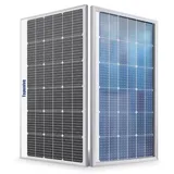 Topunive Flexibel Solarpanel 100W 200W Monokristalline Flexible Solarmodul 100 Watt 200 Watt für 12V 24V Batterien