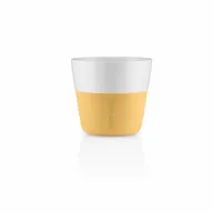 Eva solo Kaffeebecher 230 ml, 2 Stück, Gelb/Weiss, Tasse,