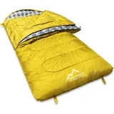 Normani Schlafsack Antarctica gelb XS-XL