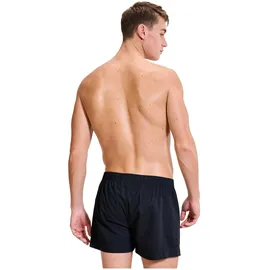 Ellesse Web-Boxershorts Schwarz/Weiß/Blau M 3er Pack
