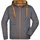 James & Nicholson Doubleface Jacke carbon/orange L