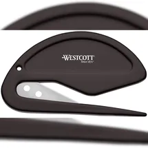 Westcott Brieföffner Kunststoff 8 cm Schwarz