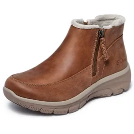 SKECHERS Damen Easy Going-Into Fall Stiefelette, Kastanie, 39 EU - 39 EU