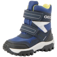 GEOX J Himalaya Boy B ABX Ankle Boot, Navy/Lime, 33 EU