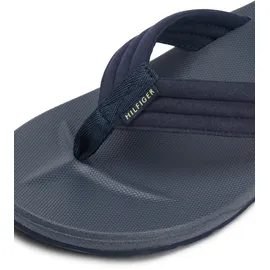 Tommy Hilfiger Molded Hilfiger Lth Beach Sandal dunkelblau 43