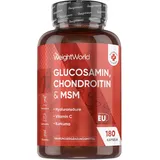 WeightWorld Glucosamin Chondroitin Kapseln 180 St.