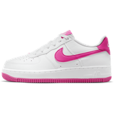 Nike Air Force 1 Teens White/Laser Fuchsia 34