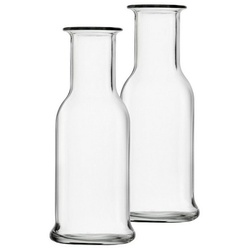 Stölzle Karaffe Purity Karaffen 500 ml 2er Set, (2x Karaffe, 2-tlg) weiß