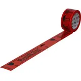 WIHEDÜ Packband Vorsicht Glas, 50mm x 66m