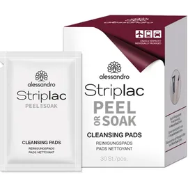 Alessandro Striplac Peel or Soak Reinigungstücher Set 30 Stück