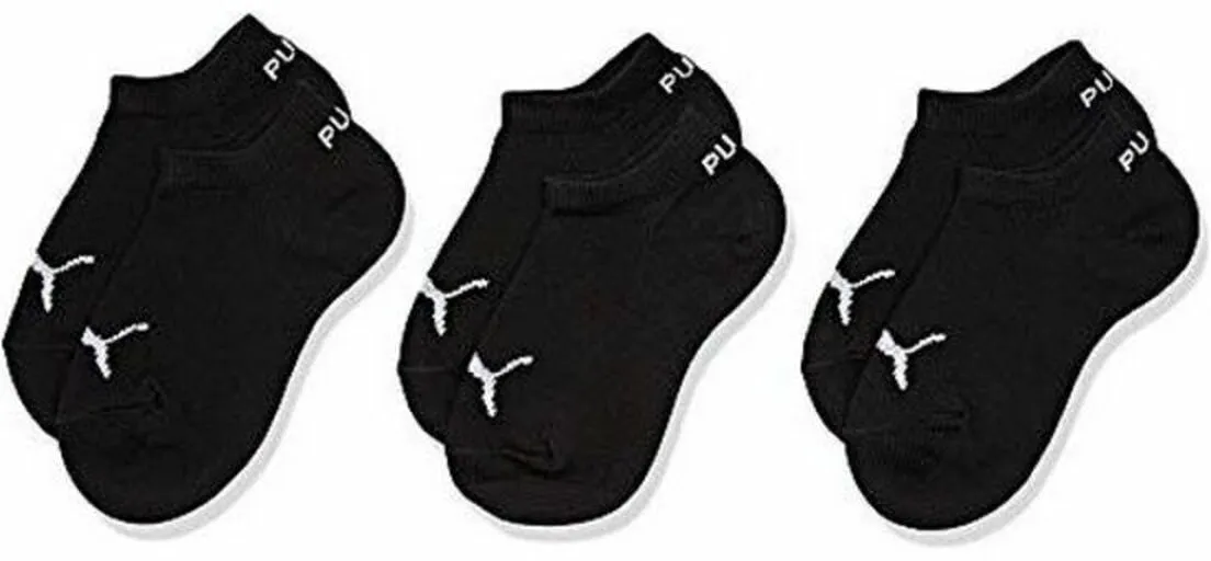 Sport-Knöchelsocken Puma Kids Quarter CDT 3 Paar - Weiß / 31-34