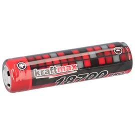 XCell Kraftmax 18700 Pro Akku mit PCB Schutzschaltung - speziell für LED Taschenlampen 3,7V 9,62 Wh