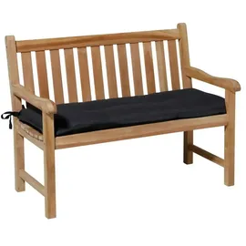 MADISON N.Y Bankauflage 150 x 48 x 6 cm schwarz 1 St.