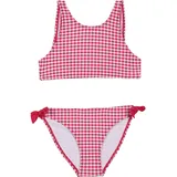 Firefly Bügel-Bikini Mä.-Bikini Safira G Vichy Pink/Schwarz 128