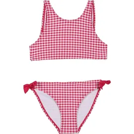 Firefly Bügel-Bikini Mä.-Bikini Safira G Vichy Pink/Schwarz 128