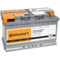 Continental Autobatterie 80Ah 12 V Starterbatterie 800 A Bleisäure Batterie Auto
