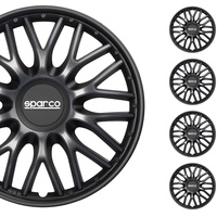 Sparco Satz Radzierblenden Roma 14-Zoll Grau/Schwarz