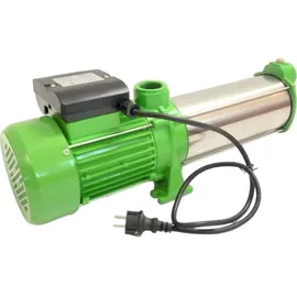 chm GmbH® Kreiselpumpe Edelstahl 11 Bar Druck 8600 L/h Gartenpumpe 2200 Watt