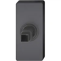 FSB FSB, Fenstergriff, Adapter-Rosette eckig, - schwarz matt
