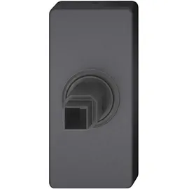 FSB FSB, Fenstergriff, Adapter-Rosette eckig, - schwarz matt