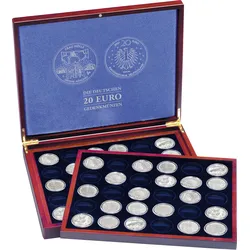 Münzkassette Volterra für 60 dt. 20-Euro-Gedenkmünzen