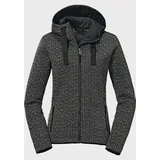 Schöffel Fleece Hoodie Jacke (Größe 3XL, schwarz)