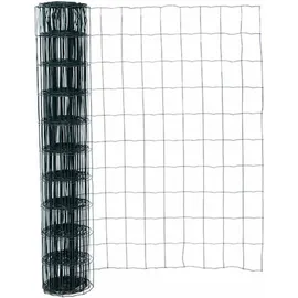 REWWER-TEC Pro-Gitterzaun 120 x 17 cm Grün/Metall