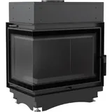 Wasserführender Kamineinsatz KRATKI MAJA DECO links 8 kW Ø 180